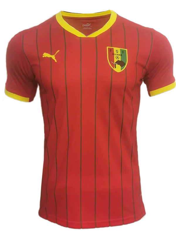 Guinea maillot domicile uniforme de football premier vêtement de sport pour homme kit de football haut-shirt 2024-2025